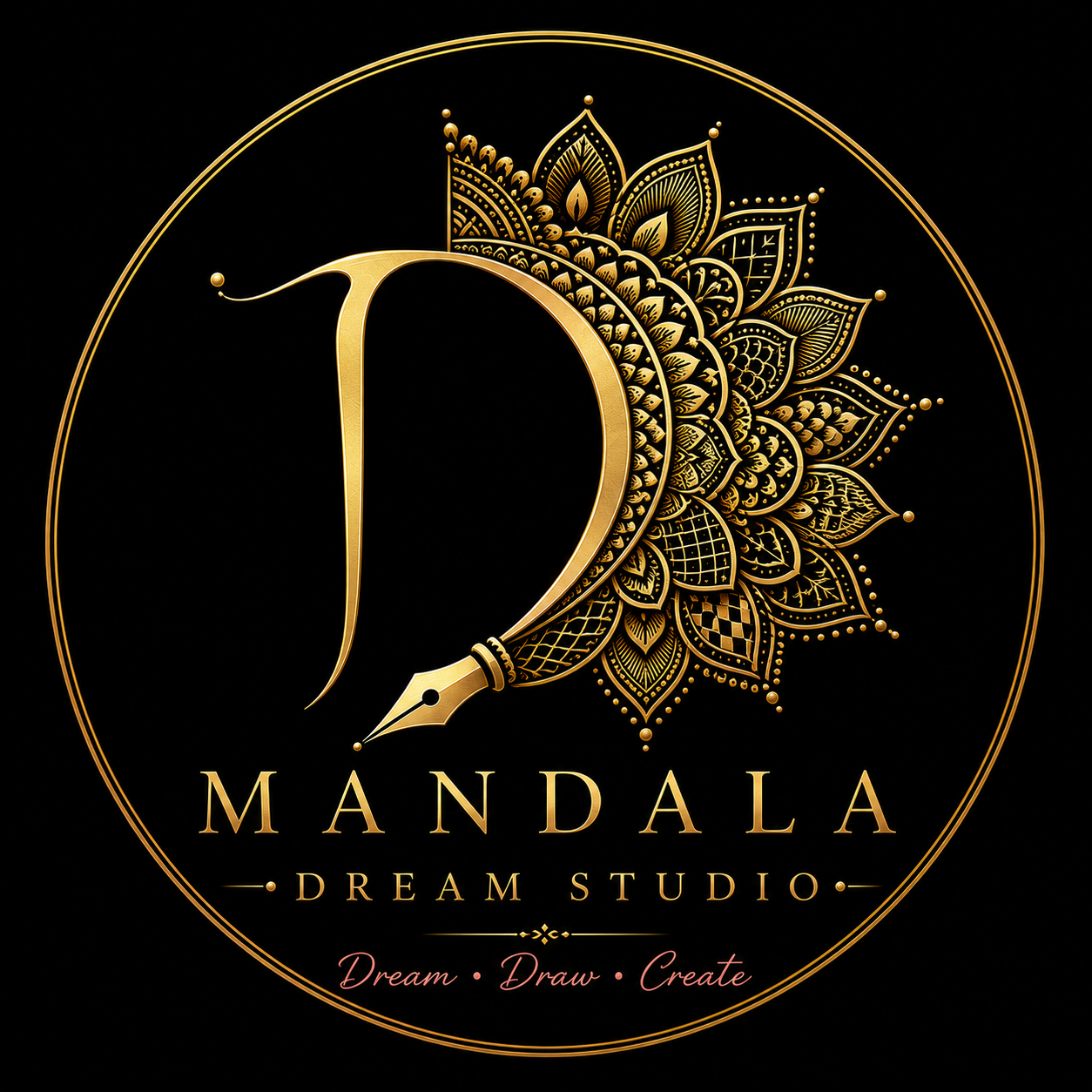 Mandala Dream Studio Logo